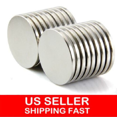 Super Strong N35 Round Disc Neodymium Mini Fridge Magnets Rare Earth 6x3/12x2mm