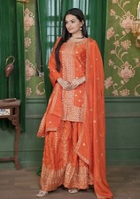 Indian Anarkali Pakistani Ready Made Salwar Kameez Women Bollywood Party Wear