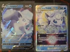 Alolan Vulpix V 033/195 & Vulpix VSTAR 034/195 Set Silver Tempest - Pokemon TCG