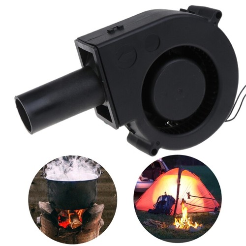 Portable BBQ Fan for DC 12V 0.07A 3300RPM Air Turbo Blower for Barbecue Picnic C - Photo 2/8