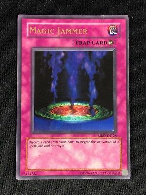 YUGIOH MAGIC JAMMER MRD-EN128 ULTRA HP/ CREASES