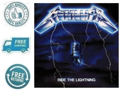 New Metallica Ride The Lightning Tune Song Music Heavy Metal Rock Audio CD Album