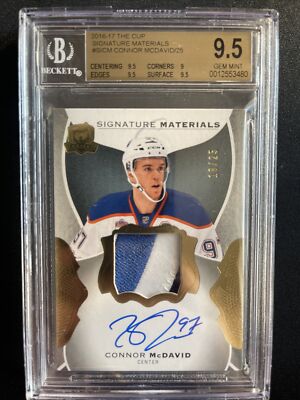 2016-17 Upper Deck The Cup - Signature Materials #SI-CM Connor 