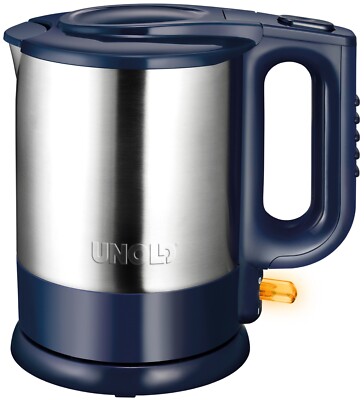 Unold Blitzkocher Edition Blue 18018   Edelstahl-Wasserkocher 1,5L 2.200 W