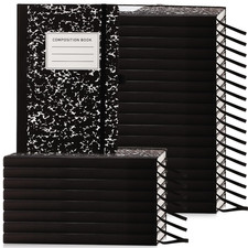 Laumoi 28Pack Pu Leather Lined Notebook Journal Bulk A5 Hardcover Journaling