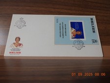 80th BIRTHDAY OF H.M. QUEEN ELIZABETH THE QUEEN MOTHER-BELIZE-XXXX