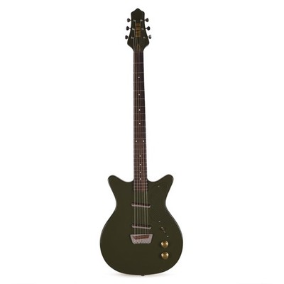 Danelectro Dan O Cool Baritone Electric Guitar - Green (Open Box)