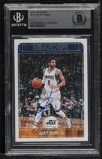 BAS 2017-18 Panini NBA Hoops Ricky Rubio #218 BGS Authentic Auto ow6