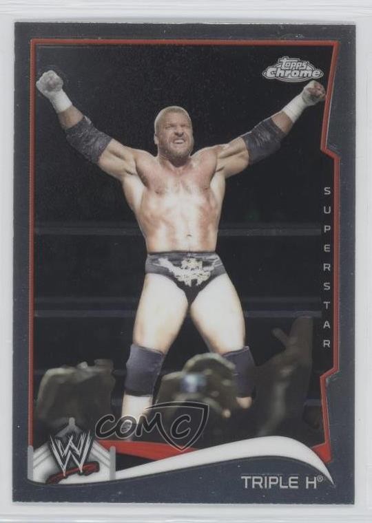 2014 Topps Chrome WWE Triple H #51 0h7d