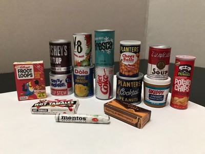 ZURU Mini Brands Retro - Mini Brand Retro Food Miniatures X 15 Pieces