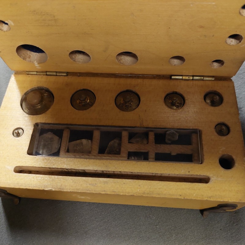 Vintage Callibration Weights-Incomplete Set