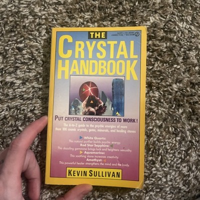 The Crystal Handbook Kevin Sullivan 1987 Vintage Paperback Book