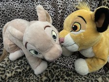 Simba and Nala Disney Lion King plush