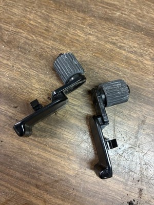 HONDA GLOVE BOX DOOR DASH CLIP FASTENER HOOK STOPPER RETAINER ARM PAIR OEM