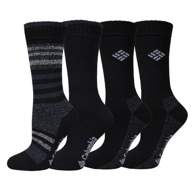 #ad Women#x27;s Columbia Stripe Moisture Control Crew Socks ter $60.12
