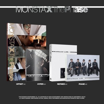 (Preorder) Monsta X - The Phase ( Refined , Hyper , Phase ) SEALED