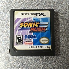 Sonic Rush (Nintendo DS, 2005) Game Cartridge Only Free Shipping Sega Rated E