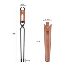 Schlankes und funktionelles Outdoor Picknick Werkzeug ShineTrip's Lagerfeuer Pok – Bild 2