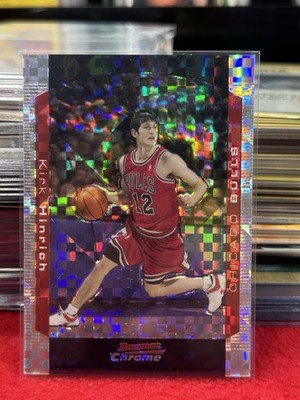 2004-05 Bowman Draft Chrome X-Fractor 132/150 Kirk Hinrich #17 1f60