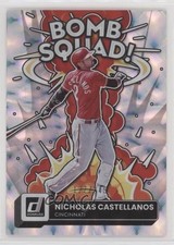 2022 Panini Donruss Bomb Squad Silver /349 Nick Castellanos Nicholas #BS-10 fm0