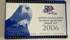 2006 United States Mint 50 State Quarters Proof Set NV NE CO ND SD — photo 1