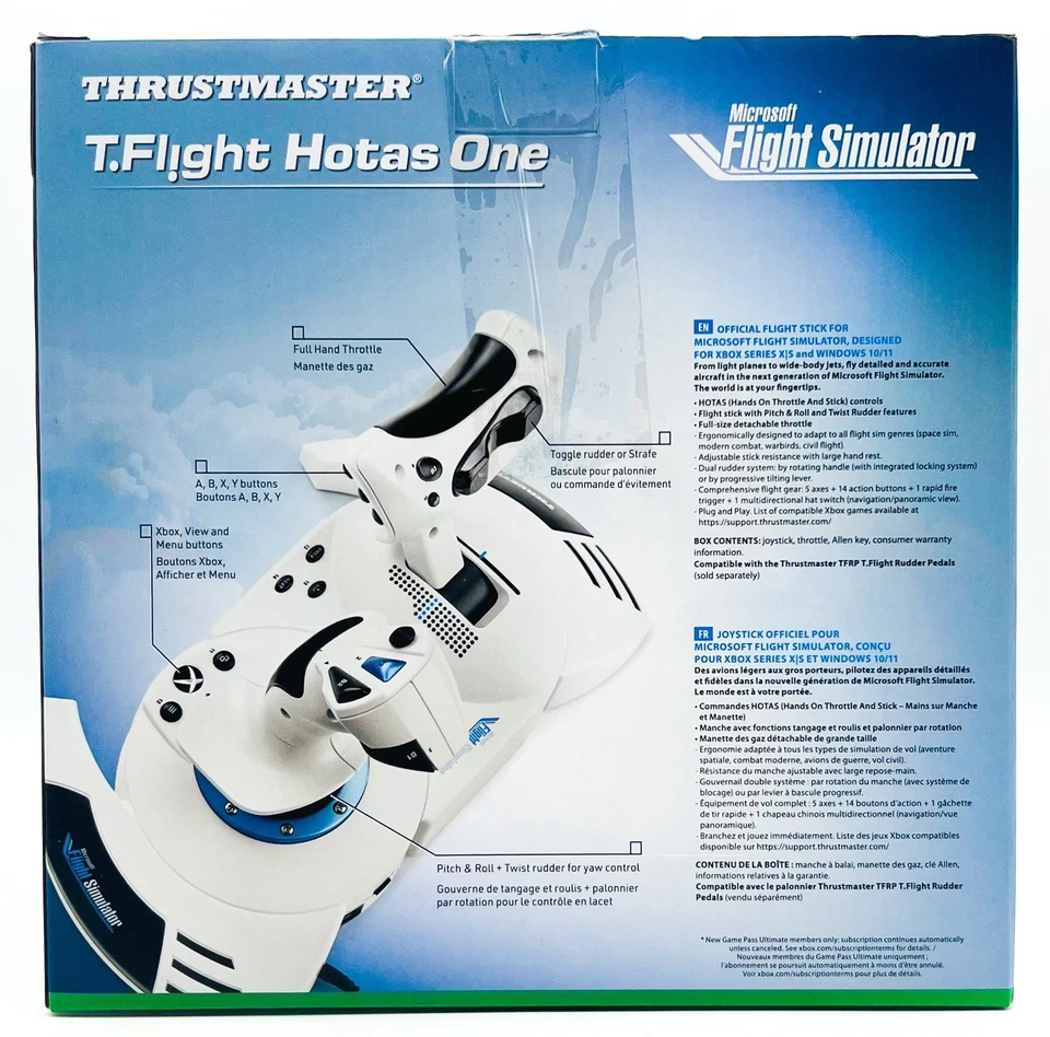 Thrustmaster T-Flight Hotas One Microsoft Flight Sim 2024 Collectors Edition - Image 2 of 4