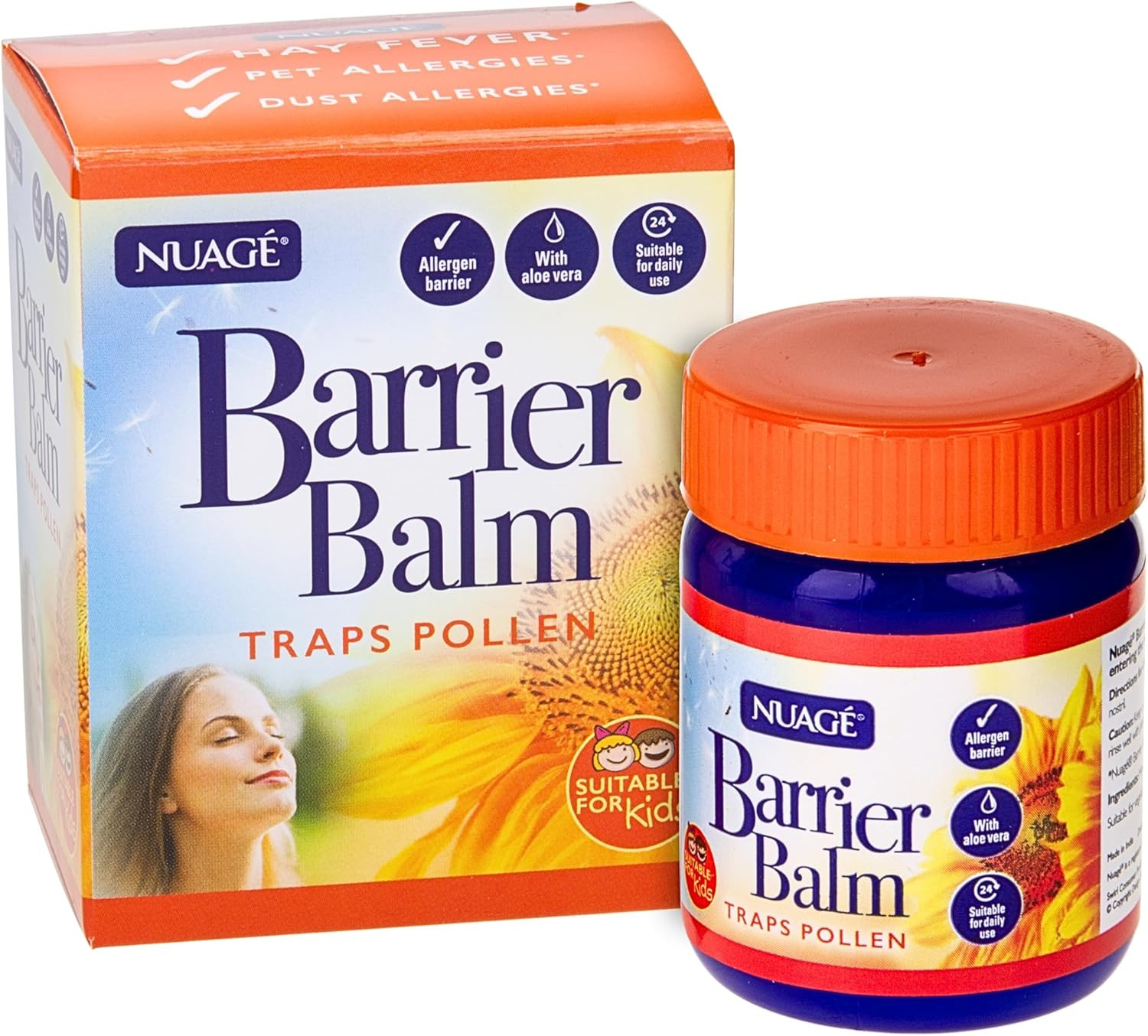Nuage Hayfever & Allergen Barrier Balm – Traps Pollen, Allergens & Dust | Infuse
