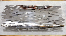 ALESSI  Porta Frutta/ Centrotavola Bark in Acciaio 18/10 lucido