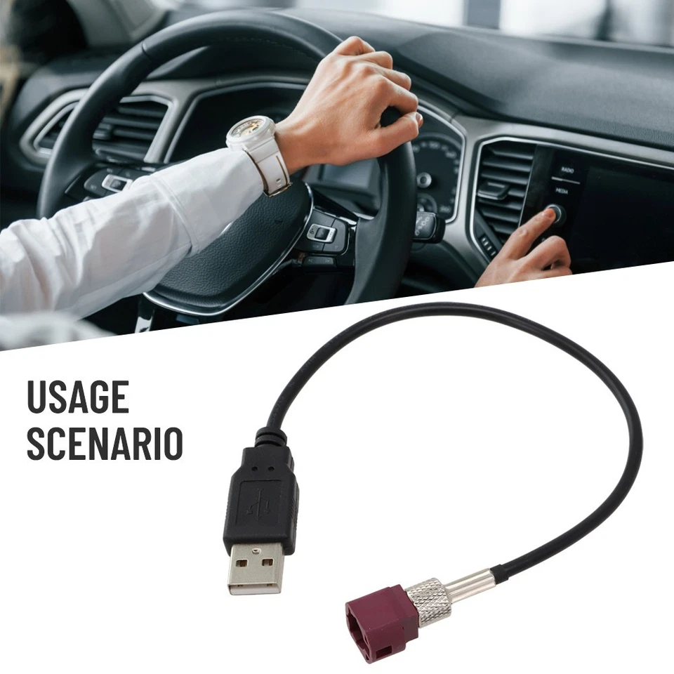 USB Conversion Line USB Adapter Car Accessories D-USBA Conversion Cable - Image 2 of 4
