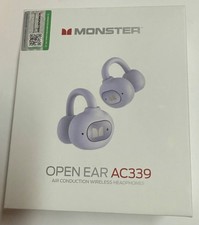 Monster Open Ear AC339 Earbuds, Bluetooth 6.0 Earphones Stereo Sound, Open Ear