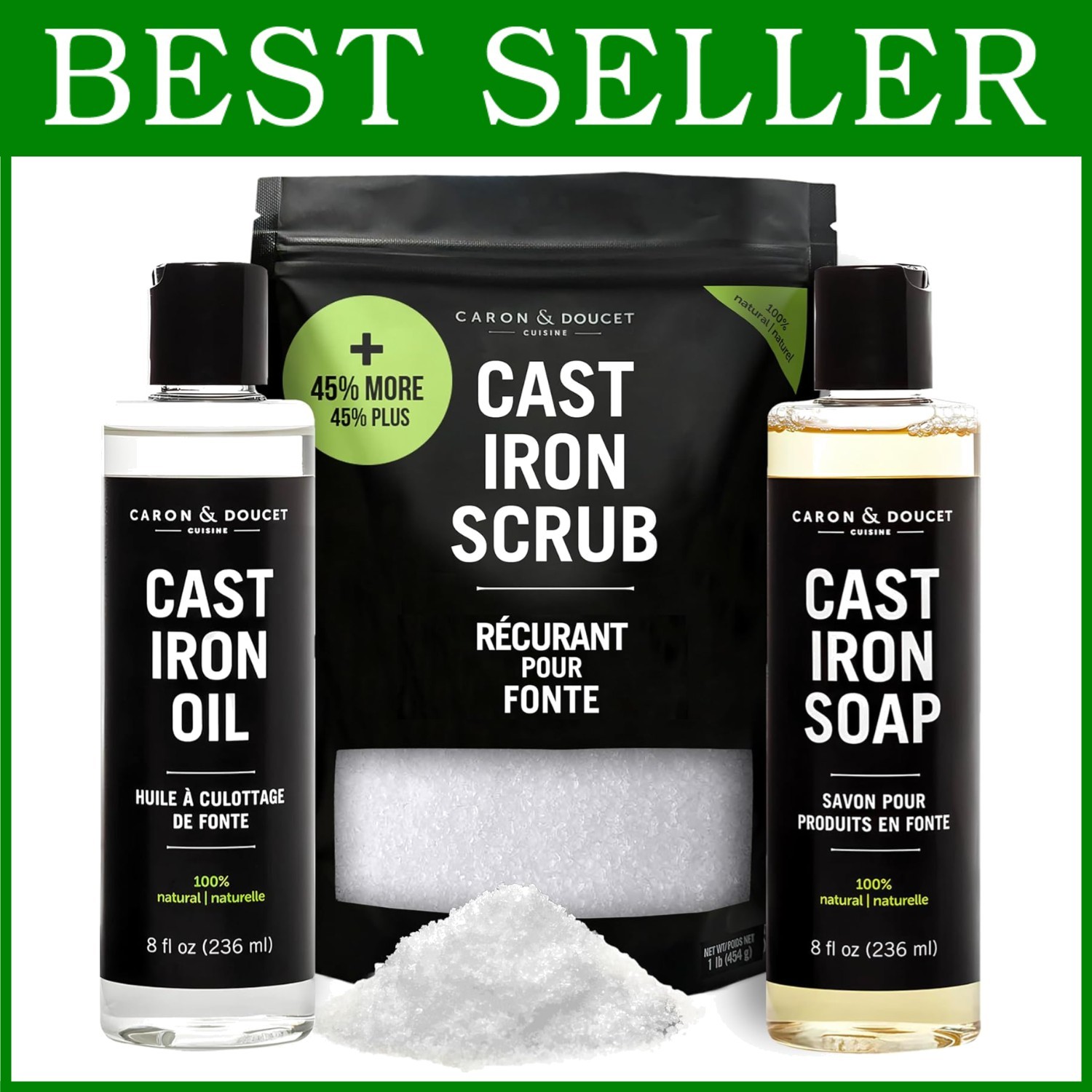 Plant-Based Seasoning &Amp; Cleaning Kit