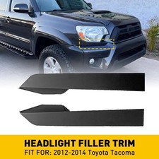 Lr For Toyota Tacoma 2012-2014 Front Bumper Grille Headlight Filler Trim Panels Lr For Toyota Tacoma 2012-2014 Front Bumper Grille Headlight Filler Trim Panels