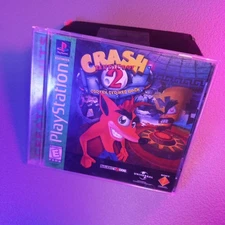 Crash Bandicoot 2 Cortex Strikes Back PS1 CIB Tested