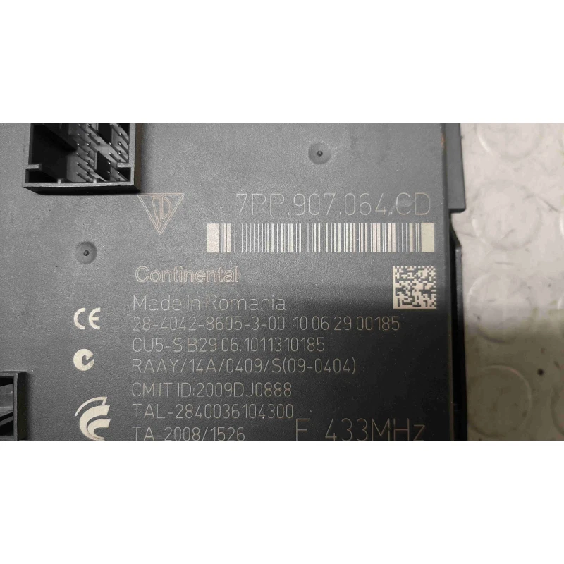 7PP907064CD CENTRALINA COMFORT PORSCHE CAYENNE 3.0TD 2010 - Immagine 2 di 3