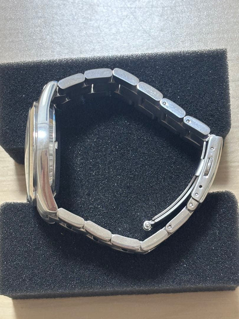 Working ORIENT automatic watch silver mint condit… - image 8