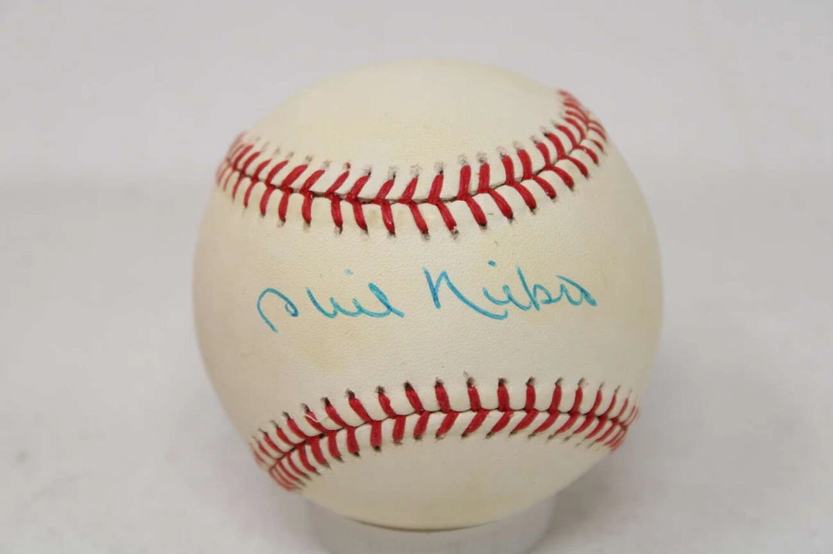 Phil Niekro Original Autographed Baseball MLB Balls for sale | eBay