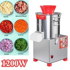 Electric Commercial Vegetable Chopper Cutting Machine Food Processor 750r/min