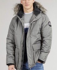 Bench Koufax Winterjacke Parka grau XL Neu