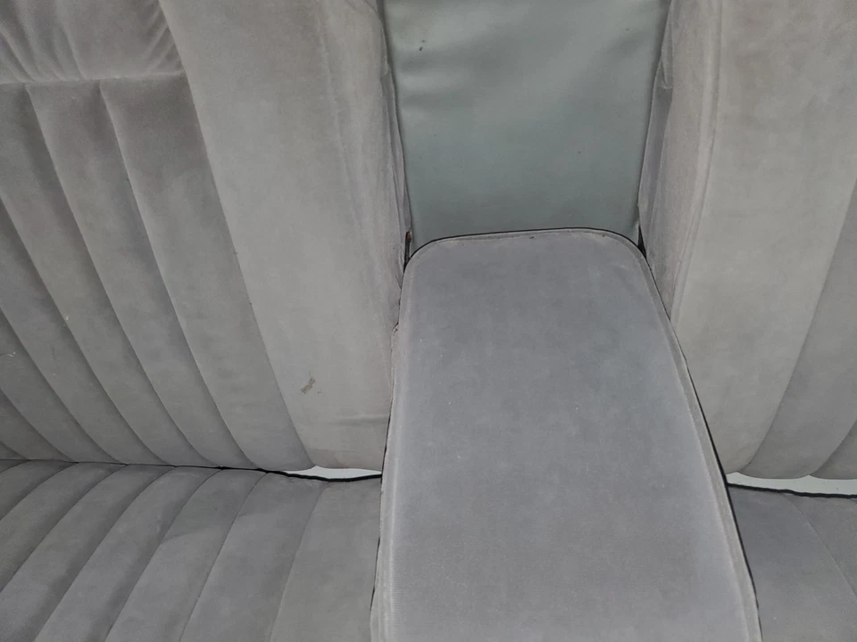 Asiento de banco trasero Ford Ltd Crown Victoria 1988 89 90 tela gris Foto 4 de 4