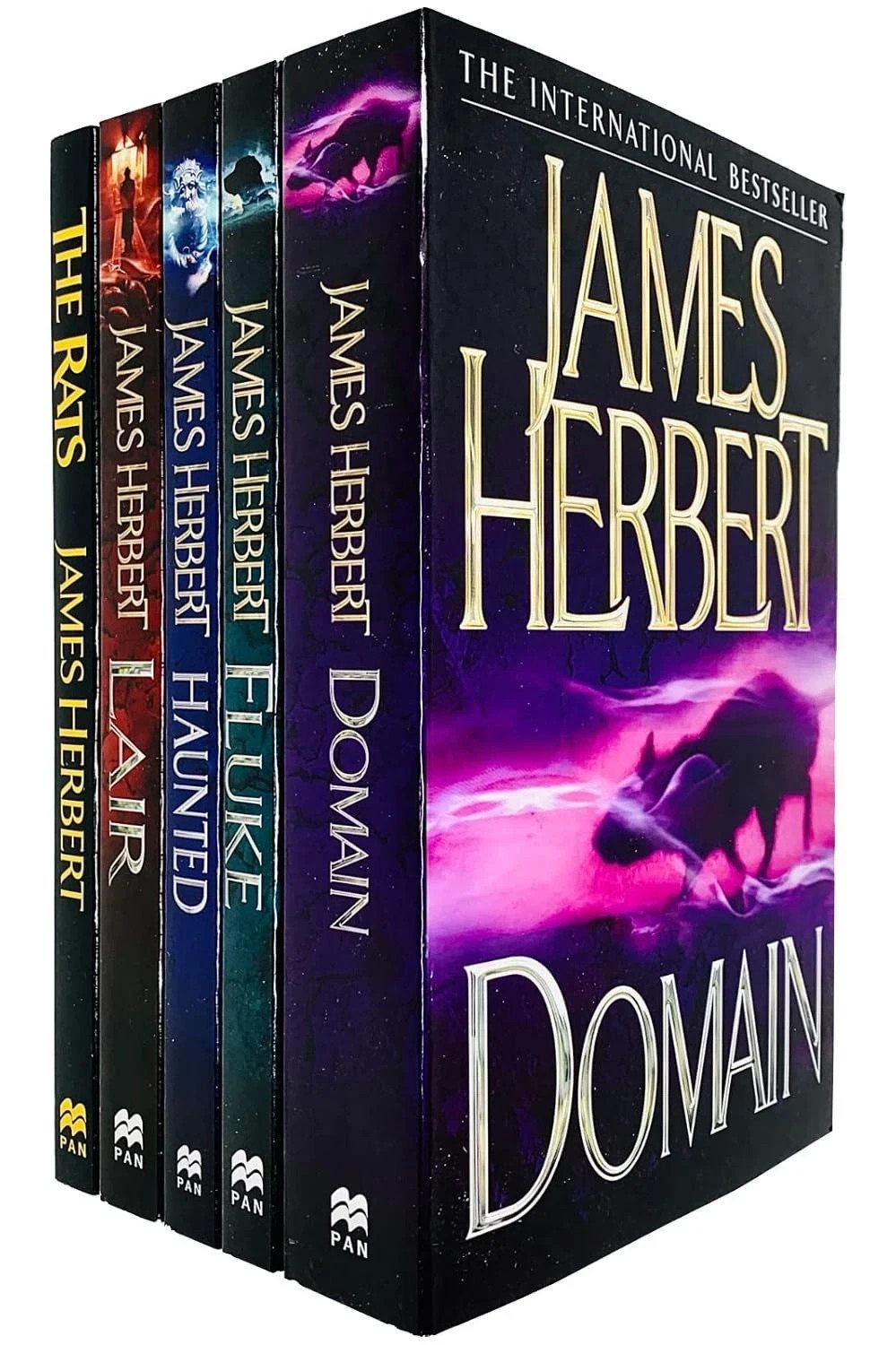 Pan Macmillan James Herbert 5 Books Collection Set - Rats, Lair, Domain, Fluke, Haunted - Horror Fiction Paperback - Brand New Uk Edition - Image 8