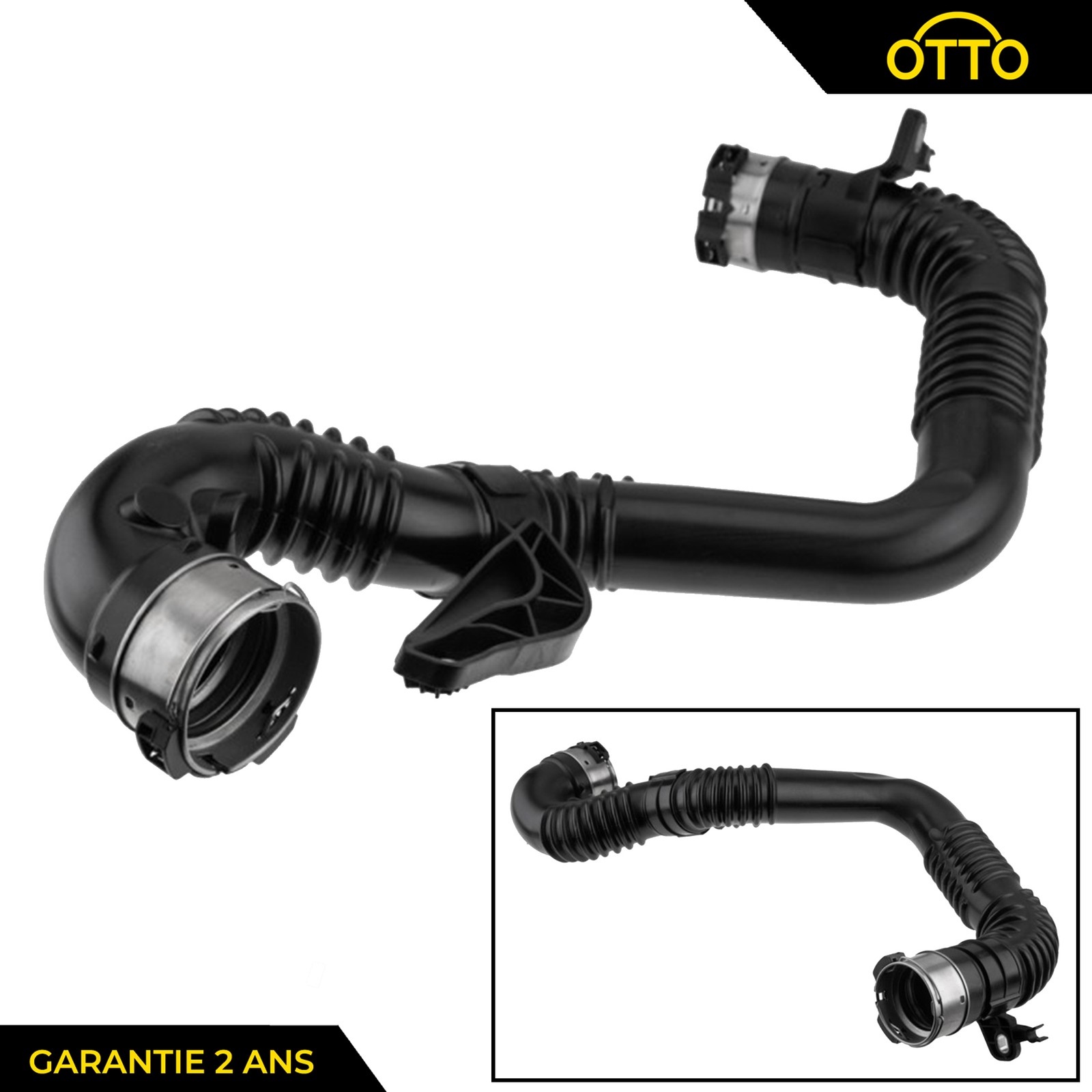 Durite intercooler Nissan Qashqai 1.6 dCi 130 ch remplace OE 144604EB1B
