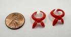 Playmobil Vintage Red Scarf For Adult-Size Figure - 2 Pieces