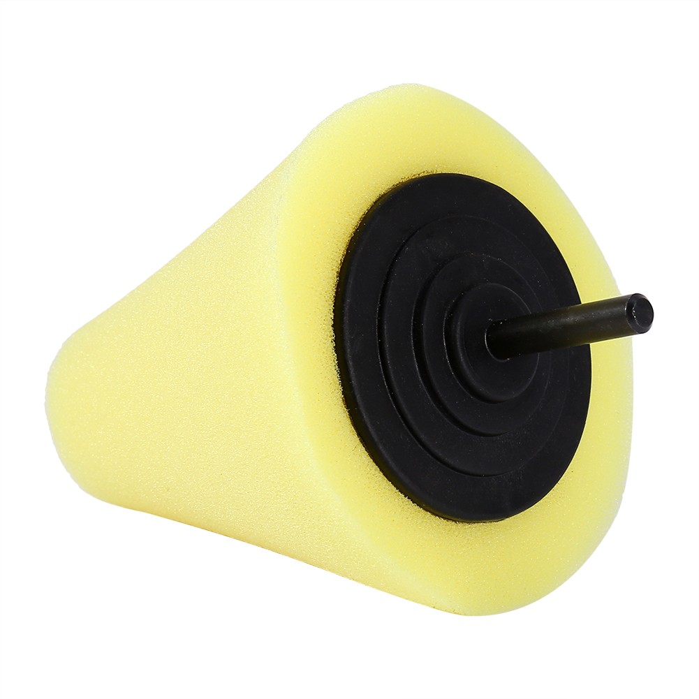 1PCS Foam Polishing Cone Shaped Buffing Pads For Wheels - Use With Power D KRI✈️