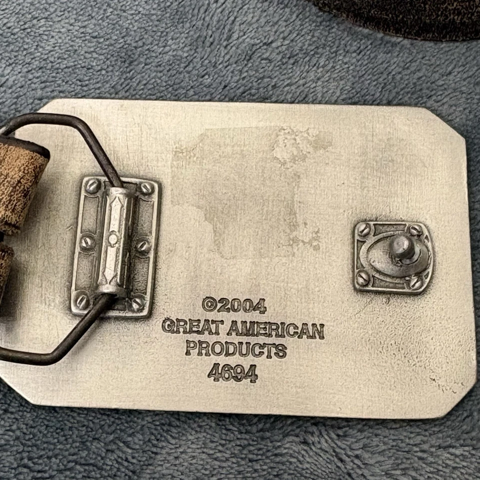 Hebilla de cinturón The Last Supper 2004 vintage de Great American Products  Foto 3 de 4