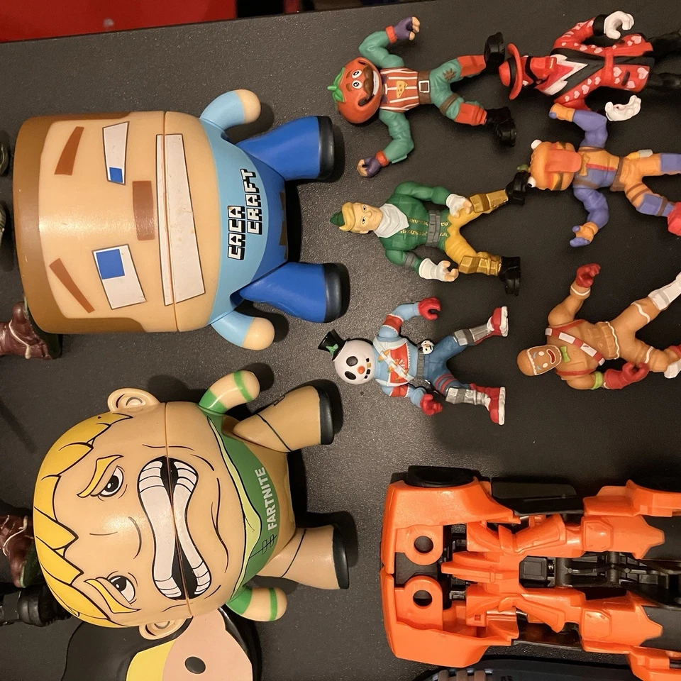 Huge Joblot of Toys Figures Plushes. TMNT FORTNITE Marvel DC MINECRAFT - Image 3 of 4
