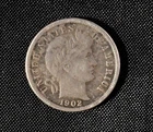 1902 p barber dime