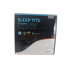 Malouf Sleep Tite Five-Sided Omniphase Mattress Protector Full Waterproof TENCEL