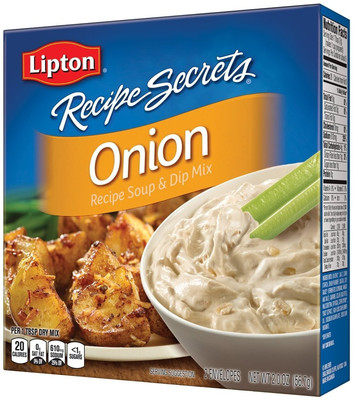 Lipton Onion Recipe Soup Dip Mix 2 Ounce Pack Savory Flavor