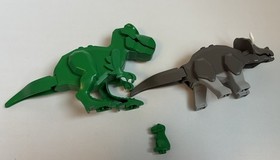 LEGO Adventurers 5975 T-Rex Transport Complete w/ minifigures, No Box/ Manual