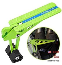 Green Foldable Roof Rack Door Step for Cars - Universal Fit